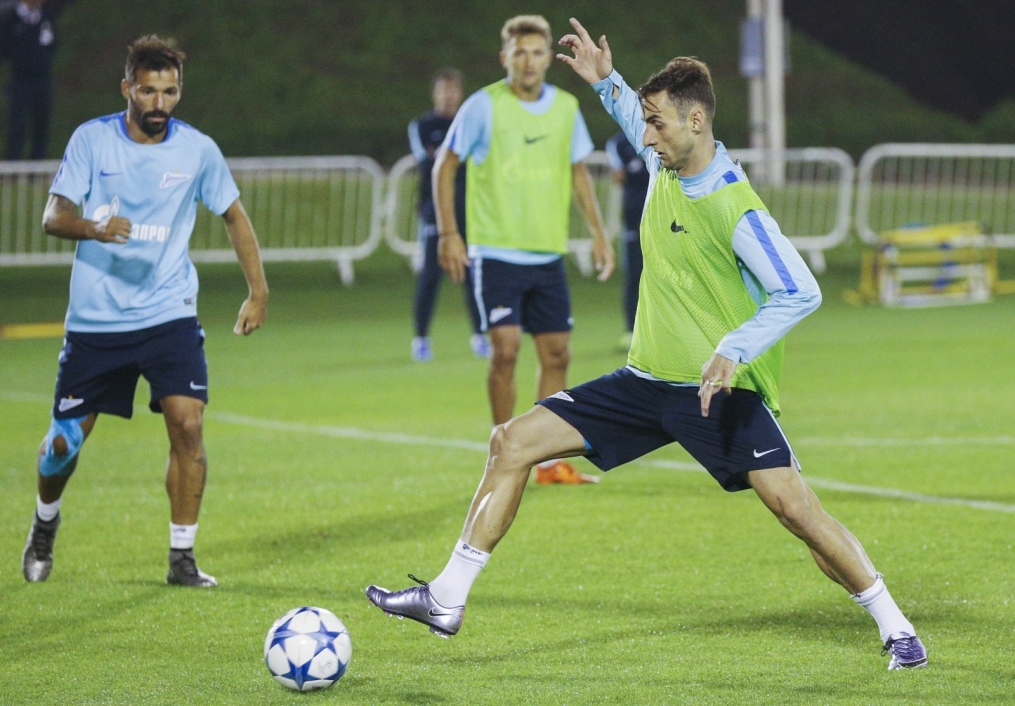 «Газпром»-тренировочные сборы в Дохе: 20 января, вечерняя тренировка