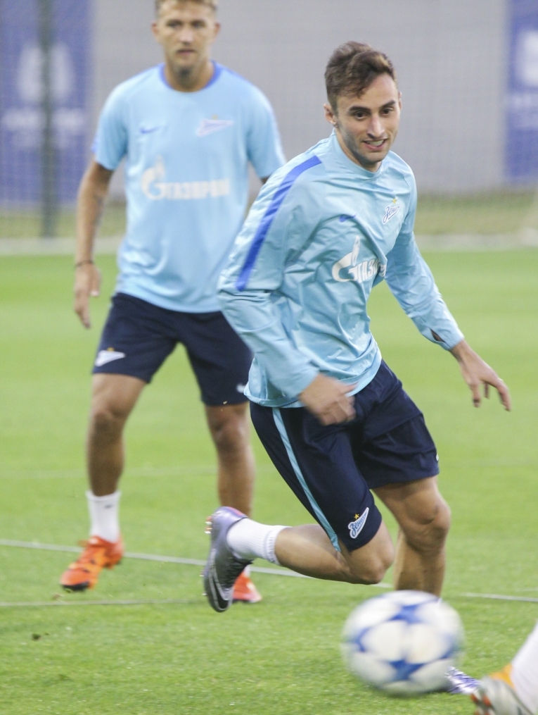 «Газпром»-тренировочные сборы в Дохе: 20 января, вечерняя тренировка