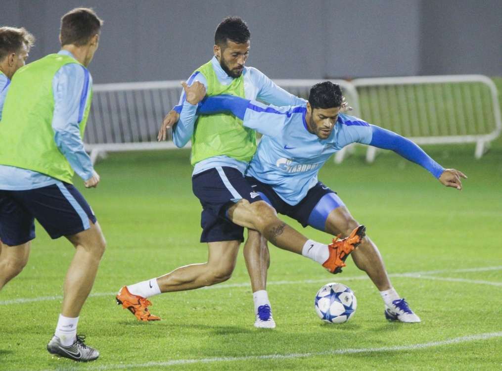 «Газпром»-тренировочные сборы в Дохе: 20 января, вечерняя тренировка