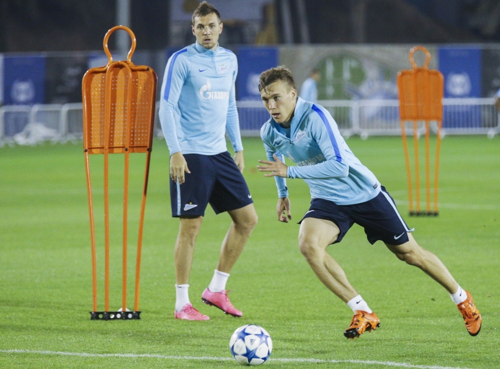 «Газпром»-тренировочные сборы в Дохе: 20 января, вечерняя тренировка