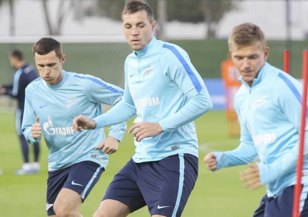 «Газпром»-тренировочные сборы в Дохе: 20 января, вечерняя тренировка