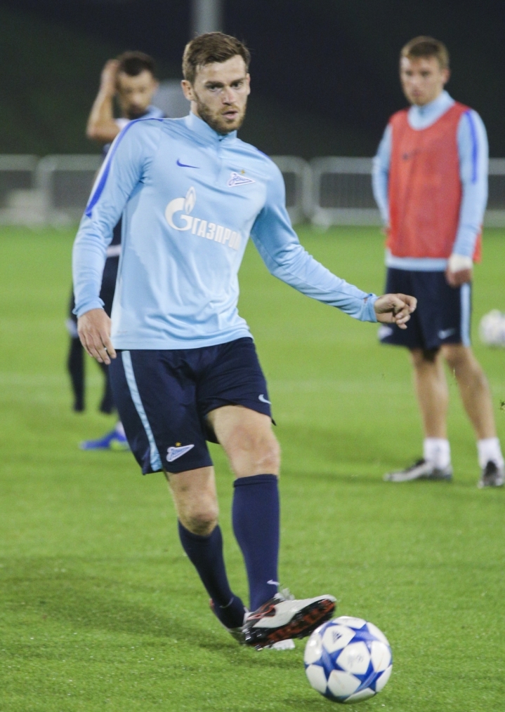 «Газпром»-тренировочные сборы в Дохе: 20 января, вечерняя тренировка