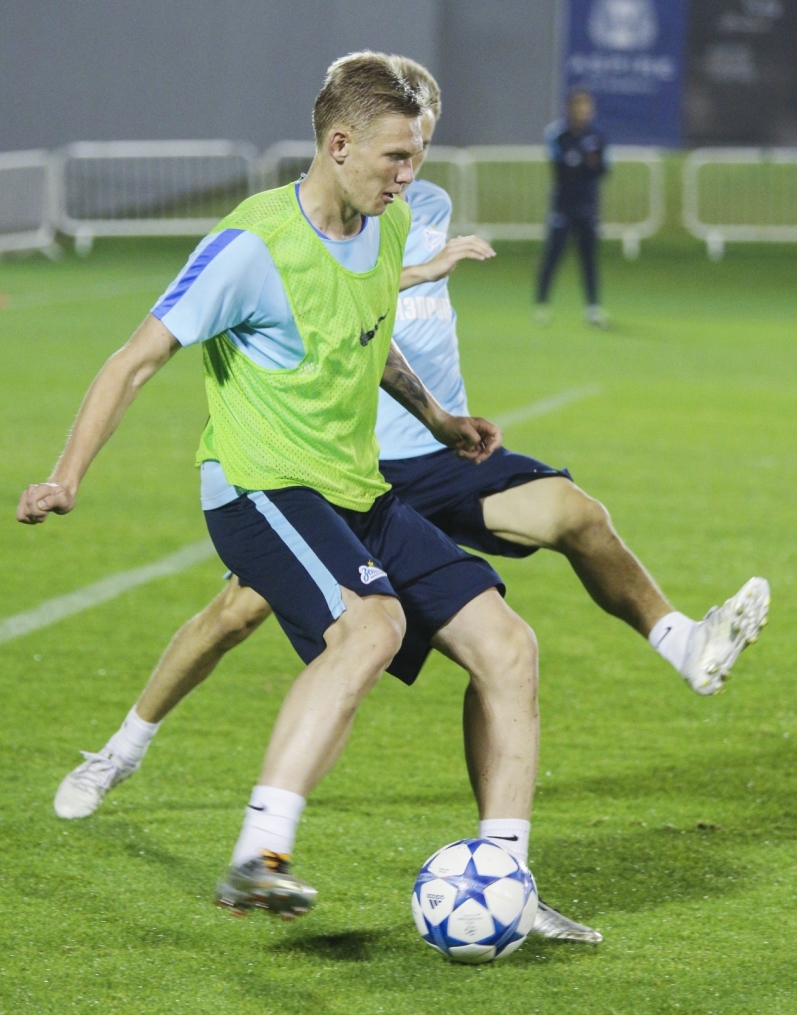 «Газпром»-тренировочные сборы в Дохе: 20 января, вечерняя тренировка