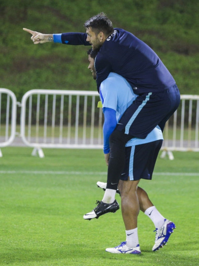 «Газпром»-тренировочные сборы в Дохе: 20 января, вечерняя тренировка