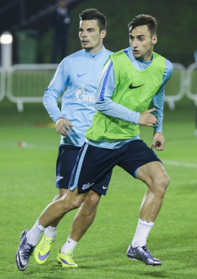 «Газпром»-тренировочные сборы в Дохе: 20 января, вечерняя тренировка