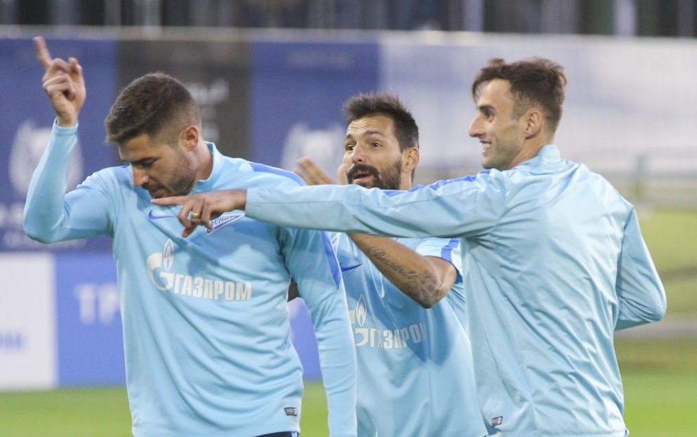 «Газпром»-тренировочные сборы в Дохе: 20 января, вечерняя тренировка