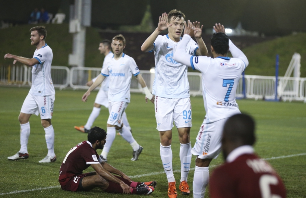 Товарищеский матч «Зенит» — «Аль Джаиш»