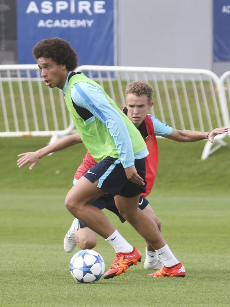 «Газпром»-тренировочные сборы в Дохе: 23 января, утренняя тренировка