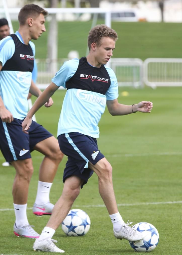 «Газпром»-тренировочные сборы в Дохе: 23 января, утренняя тренировка