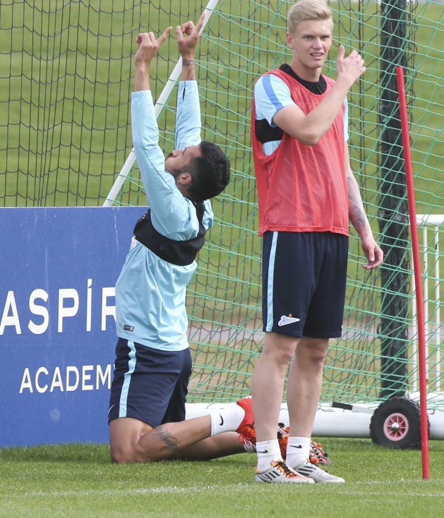 «Газпром»-тренировочные сборы в Дохе: 23 января, утренняя тренировка