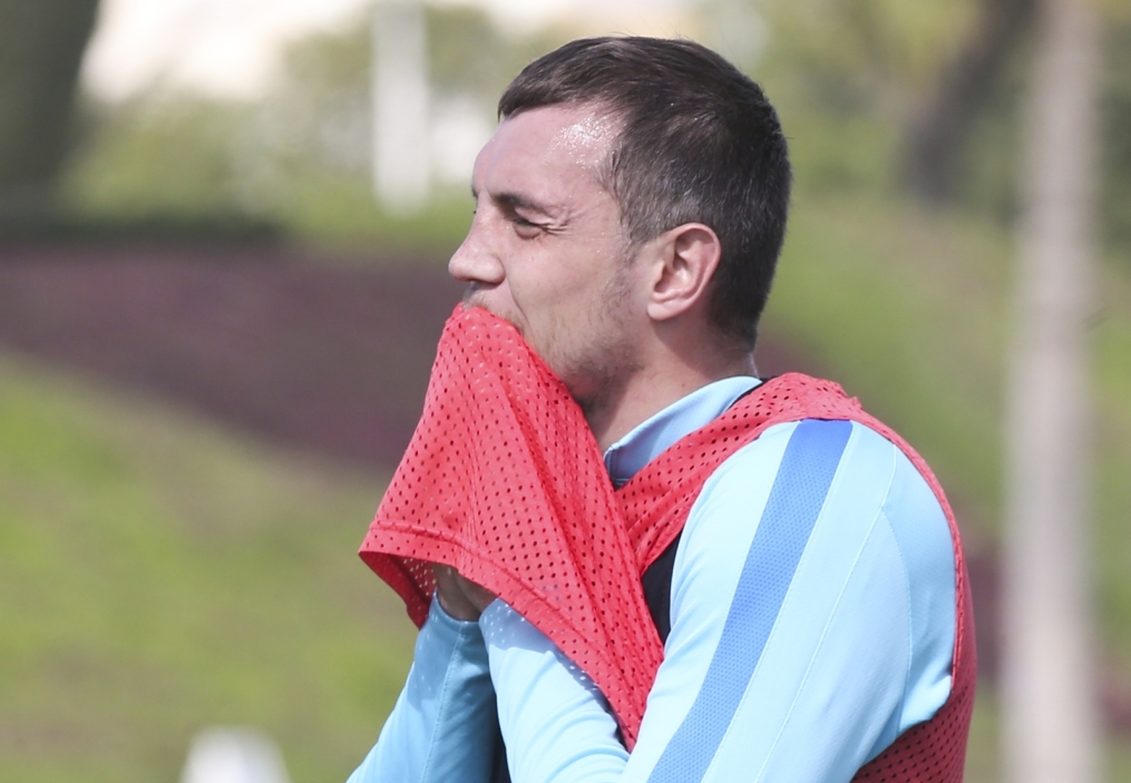 «Газпром»-тренировочные сборы в Дохе: 23 января, утренняя тренировка