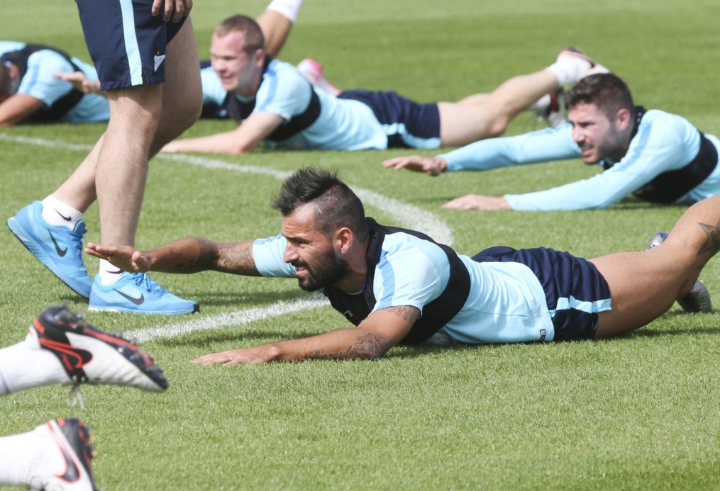 «Газпром»-тренировочные сборы в Дохе: 23 января, утренняя тренировка