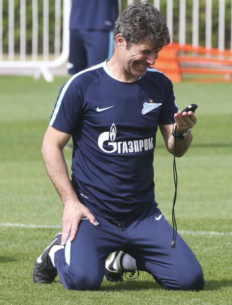 «Газпром»-тренировочные сборы в Дохе: 23 января, утренняя тренировка