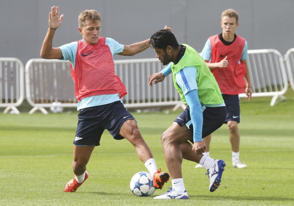 «Газпром»-тренировочные сборы в Дохе: 23 января, утренняя тренировка