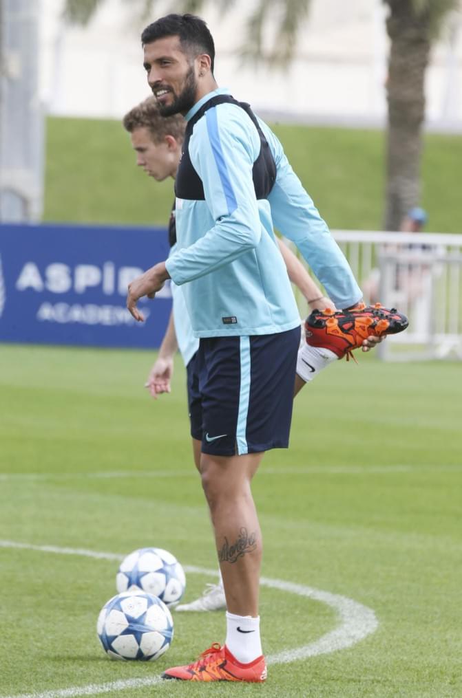 «Газпром»-тренировочные сборы в Дохе: 23 января, утренняя тренировка