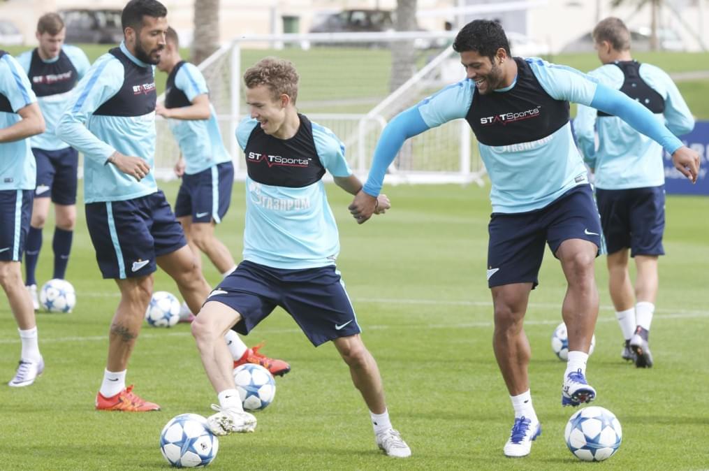 «Газпром»-тренировочные сборы в Дохе: 23 января, утренняя тренировка