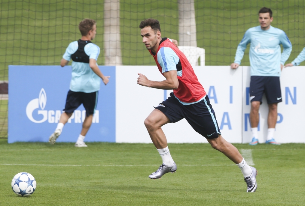 «Газпром»-тренировочные сборы в Дохе: 23 января, утренняя тренировка