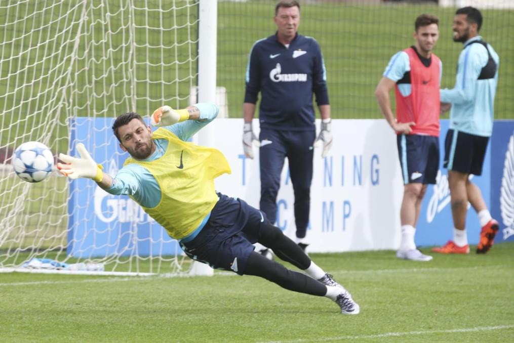 «Газпром»-тренировочные сборы в Дохе: 23 января, утренняя тренировка