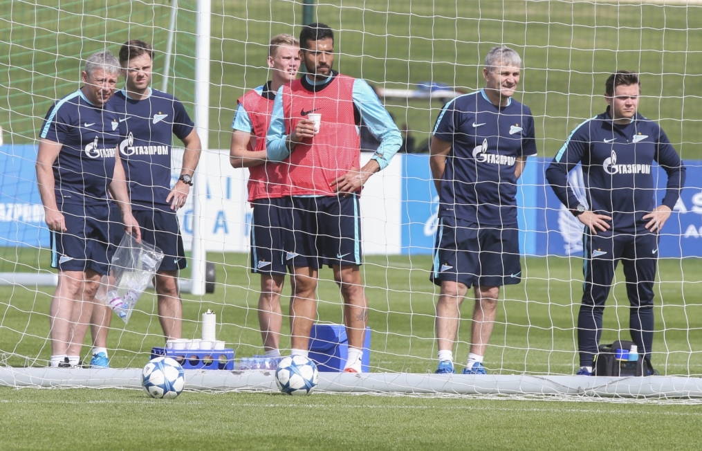 «Газпром»-тренировочные сборы в Дохе: 23 января, утренняя тренировка