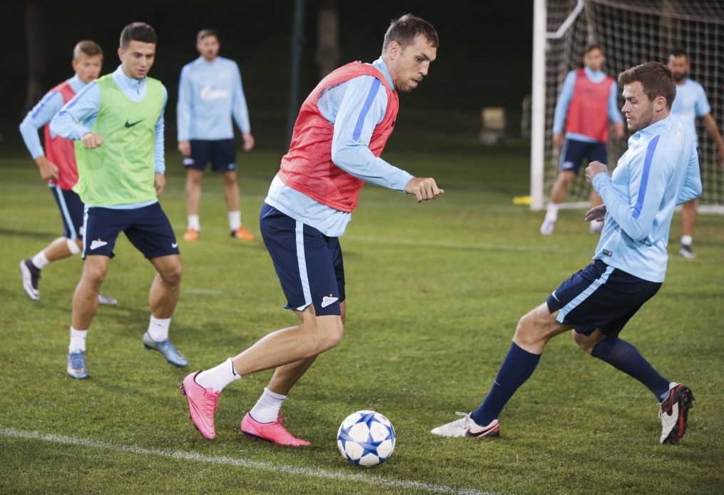 «Газпром»-тренировочные сборы в Дохе: 23 января, вечерняя тренировка