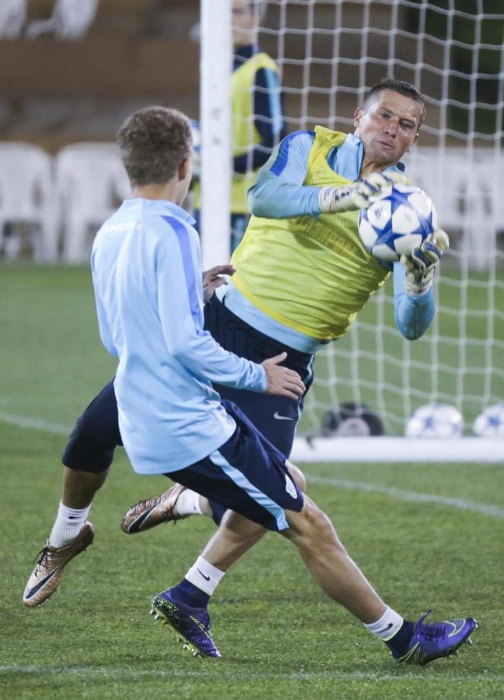 «Газпром»-тренировочные сборы в Дохе: 23 января, вечерняя тренировка