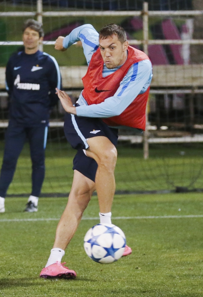 «Газпром»-тренировочные сборы в Дохе: 23 января, вечерняя тренировка