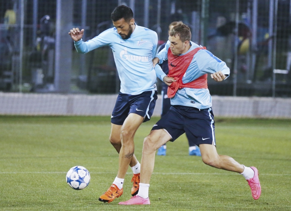 «Газпром»-тренировочные сборы в Дохе: 23 января, вечерняя тренировка