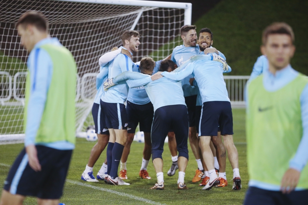 «Газпром»-тренировочные сборы в Дохе: 23 января, вечерняя тренировка