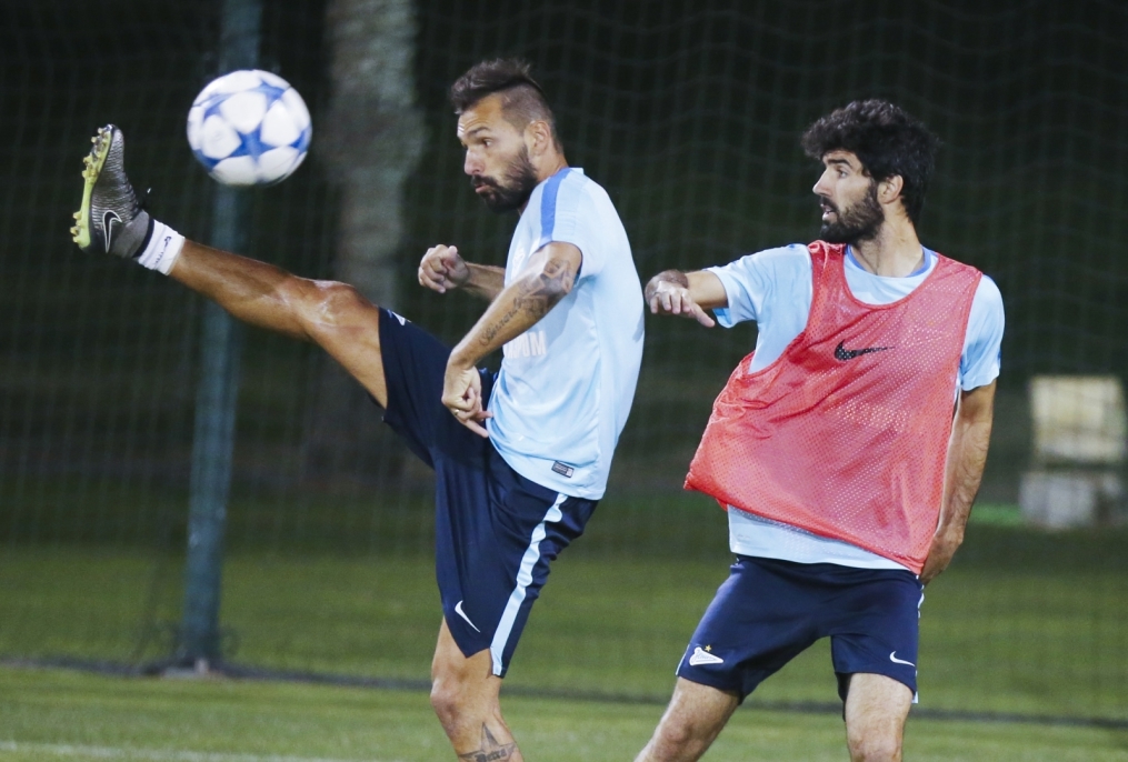 «Газпром»-тренировочные сборы в Дохе: 23 января, вечерняя тренировка