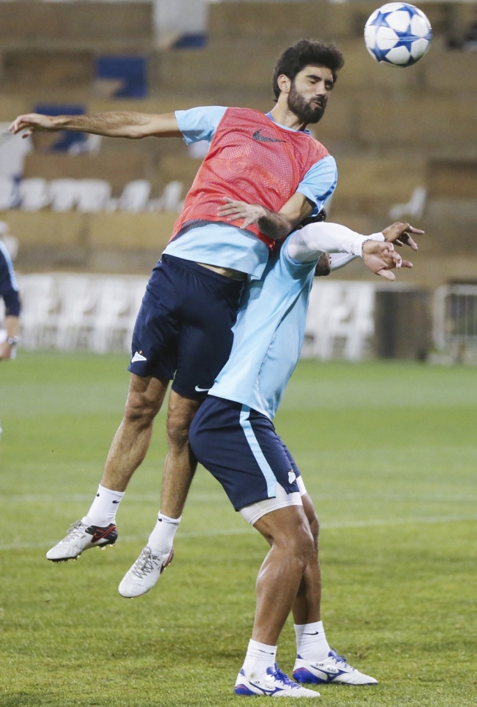 «Газпром»-тренировочные сборы в Дохе: 23 января, вечерняя тренировка