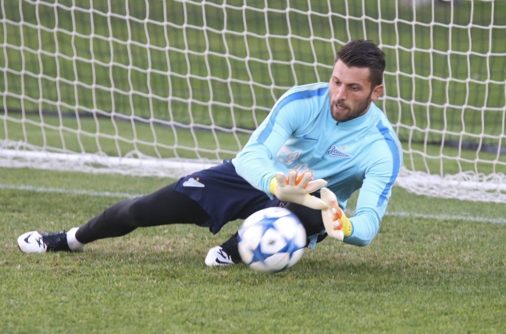 «Газпром»-тренировочные сборы в Дохе: 23 января, вечерняя тренировка