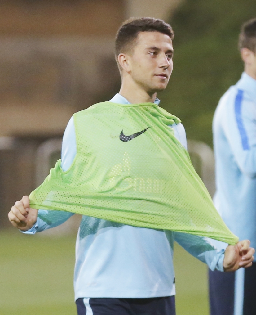 «Газпром»-тренировочные сборы в Дохе: 23 января, вечерняя тренировка