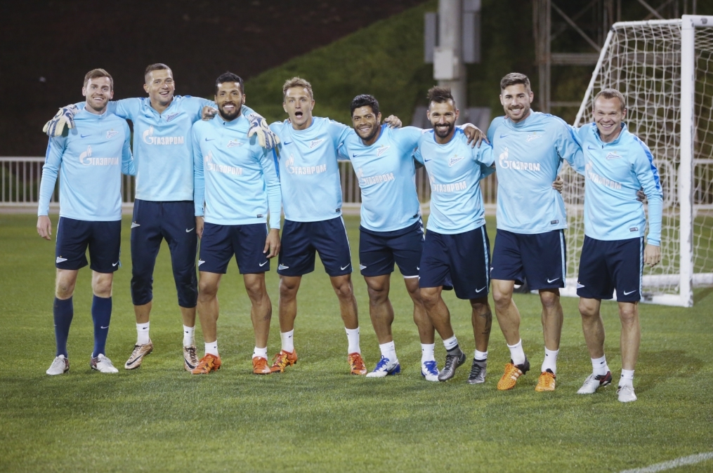«Газпром»-тренировочные сборы в Дохе: 23 января, вечерняя тренировка