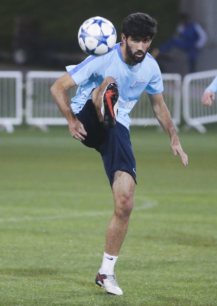 «Газпром»-тренировочные сборы в Дохе: 23 января, вечерняя тренировка