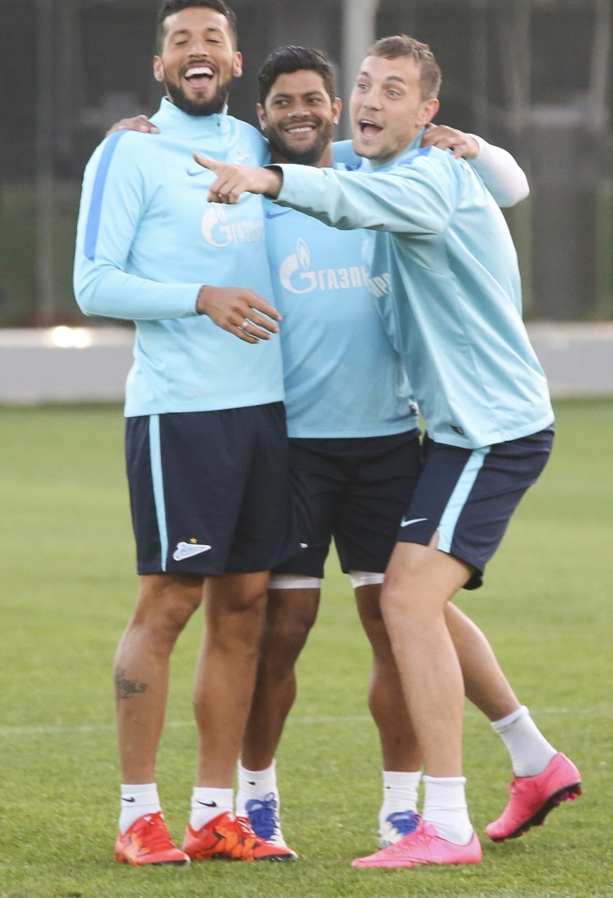 «Газпром»-тренировочные сборы в Дохе: 23 января, вечерняя тренировка