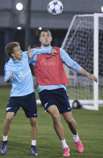 «Газпром»-тренировочные сборы в Дохе: 23 января, вечерняя тренировка