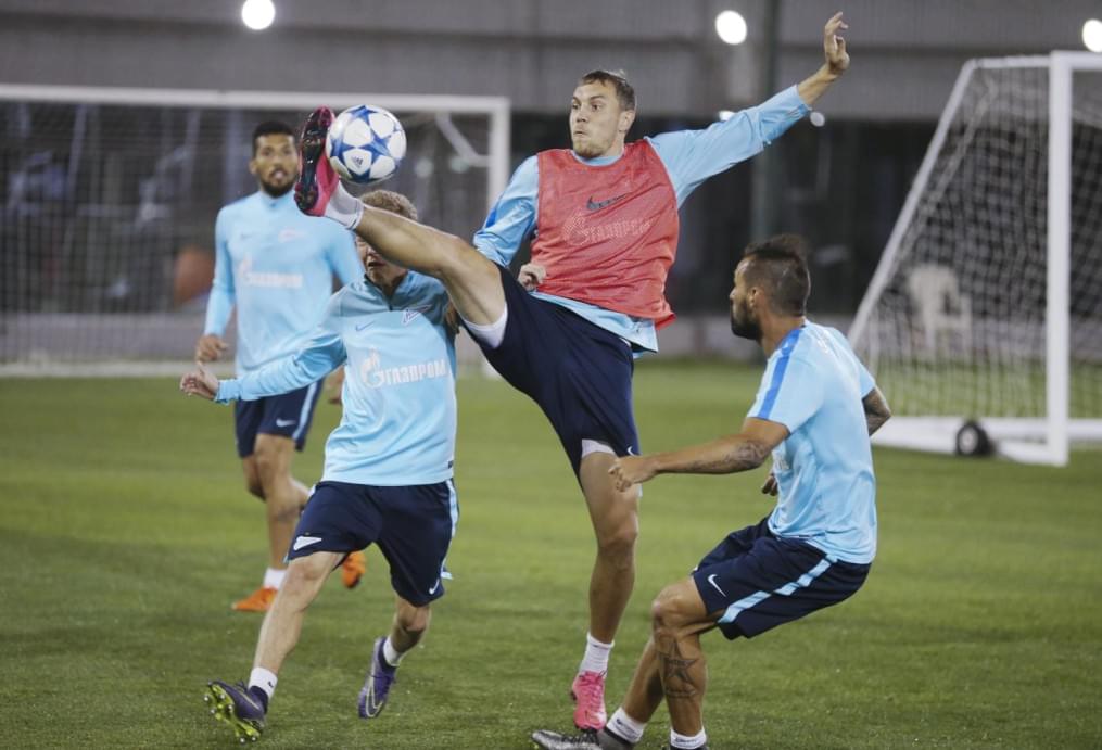 «Газпром»-тренировочные сборы в Дохе: 23 января, вечерняя тренировка