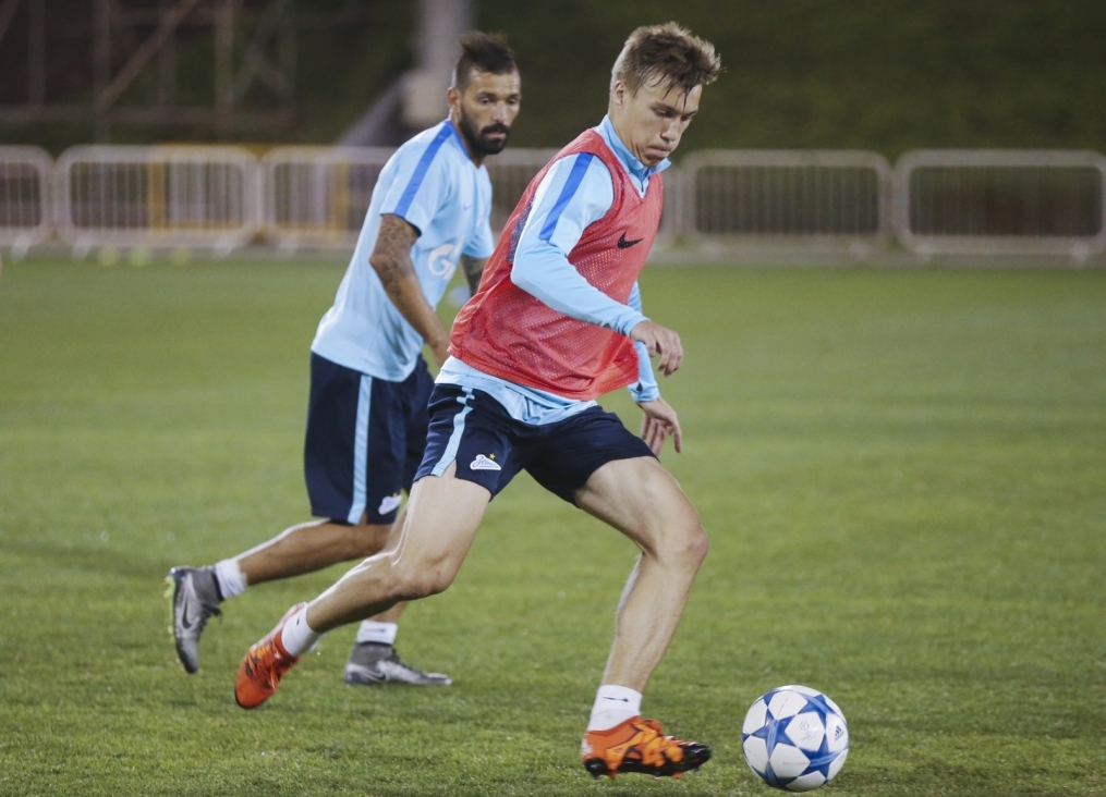 «Газпром»-тренировочные сборы в Дохе: 23 января, вечерняя тренировка