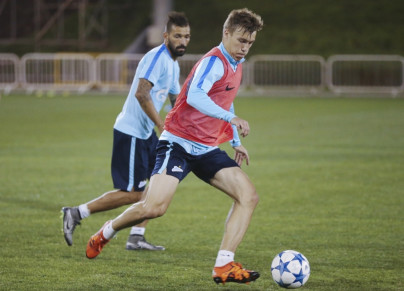 «Газпром»-тренировочные сборы в Дохе: 23 января, вечерняя тренировка