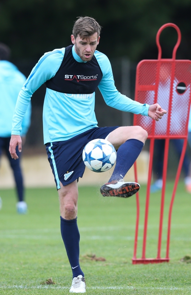 Второй «Газпром»-тренировочный сбор в Фару: 28 января, утренняя тренировка