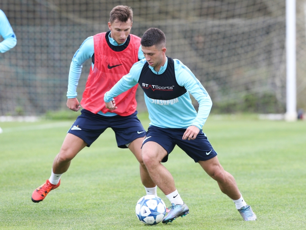 Второй «Газпром»-тренировочный сбор в Фару: 28 января, утренняя тренировка