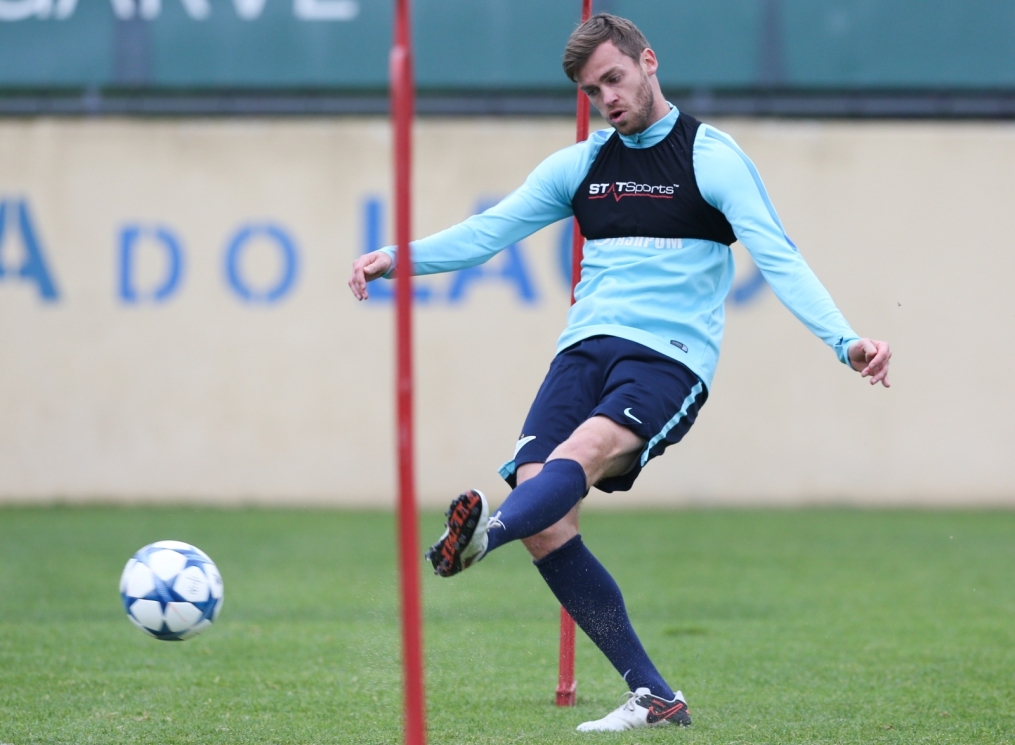 Второй «Газпром»-тренировочный сбор в Фару: 28 января, утренняя тренировка