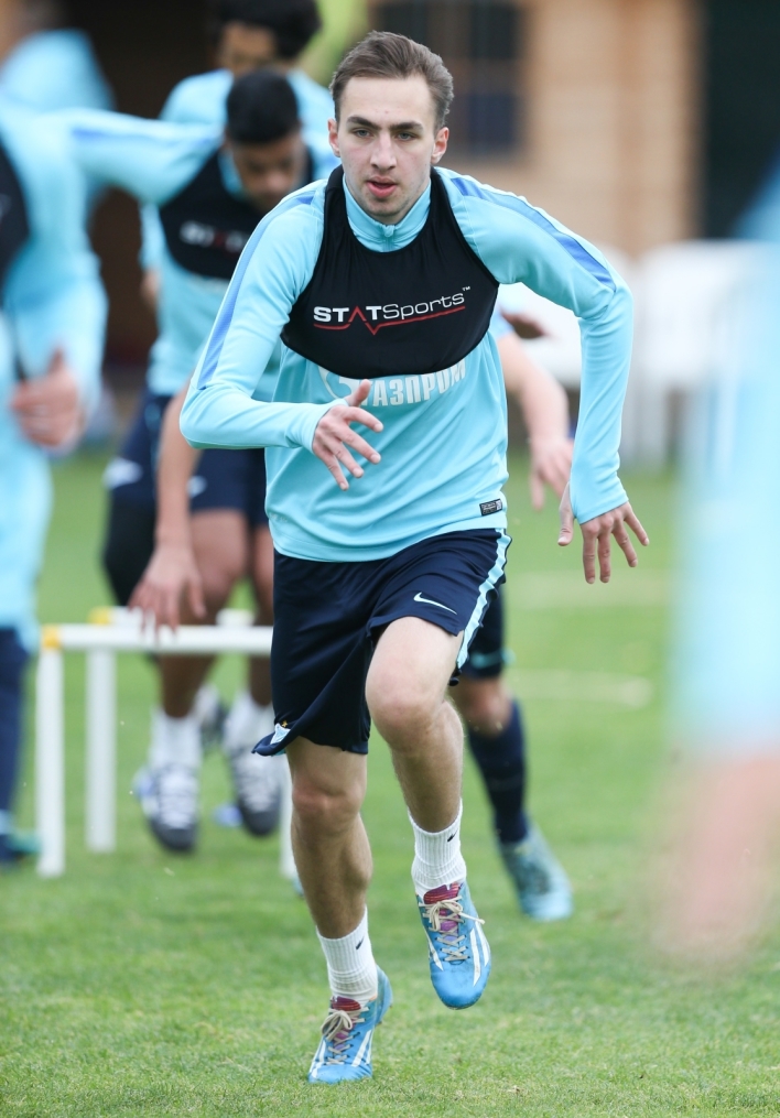 Второй «Газпром»-тренировочный сбор в Фару: 28 января, утренняя тренировка