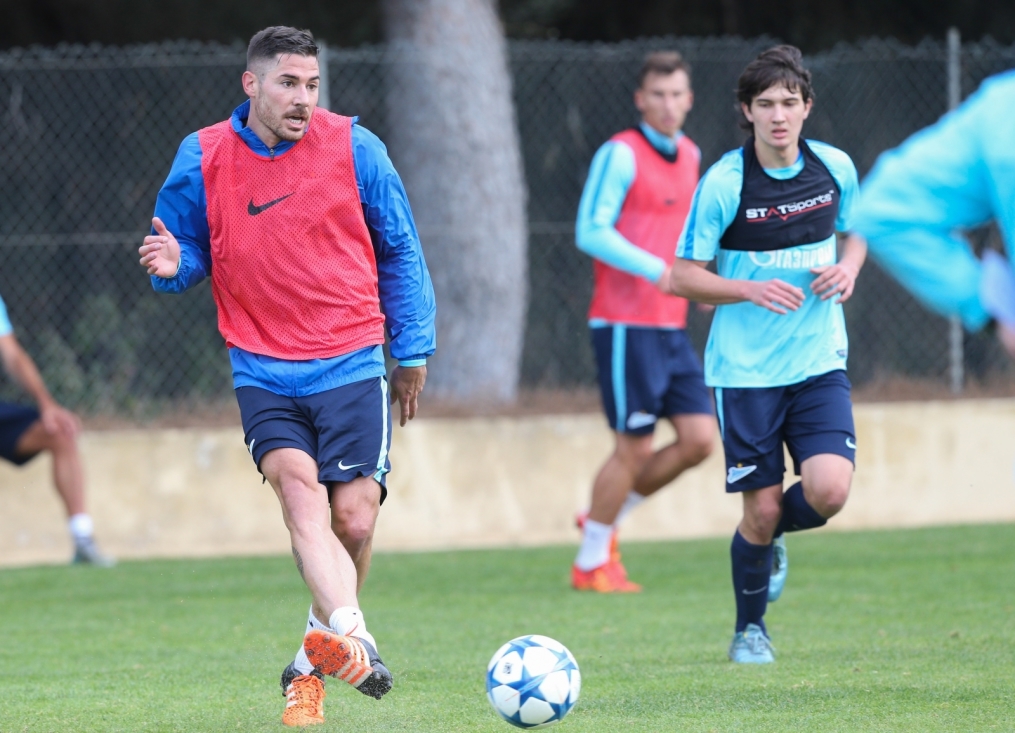 Второй «Газпром»-тренировочный сбор в Фару: 28 января, утренняя тренировка