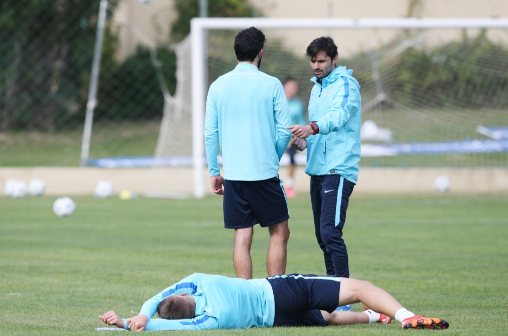 Второй «Газпром»-тренировочный сбор в Фару: 28 января, утренняя тренировка