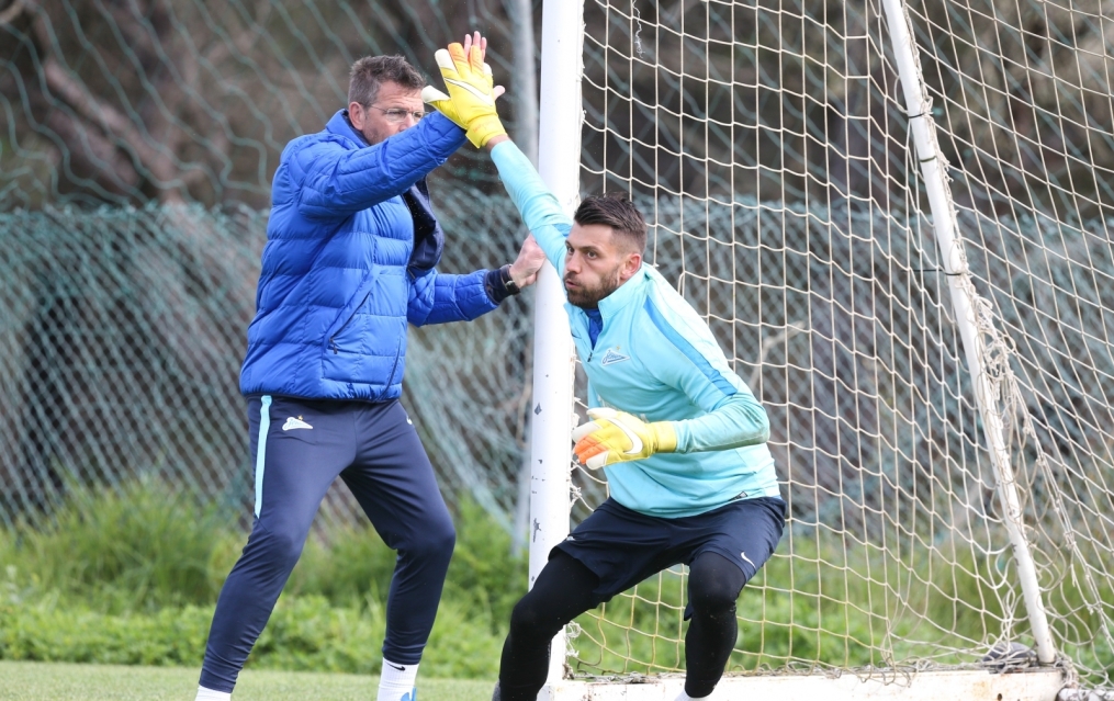 Второй «Газпром»-тренировочный сбор в Фару: 28 января, утренняя тренировка