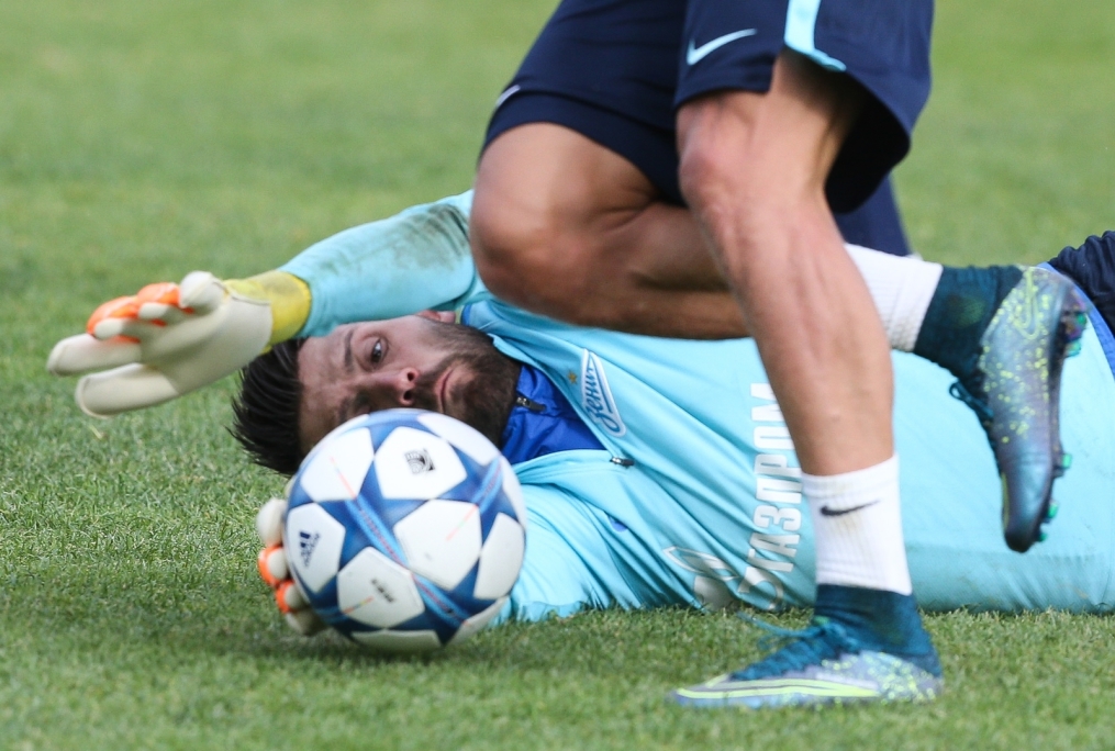 Второй «Газпром»-тренировочный сбор в Фару: 28 января, утренняя тренировка