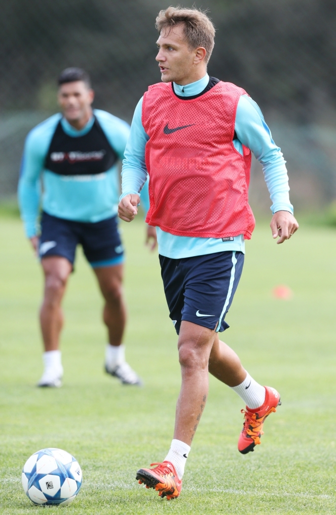 Второй «Газпром»-тренировочный сбор в Фару: 28 января, утренняя тренировка