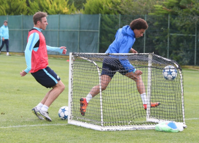 Второй «Газпром»-тренировочный сбор в Фару: 28 января, утренняя тренировка