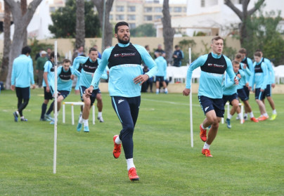 Второй «Газпром»-тренировочный сбор в Фару: 28 января, утренняя тренировка